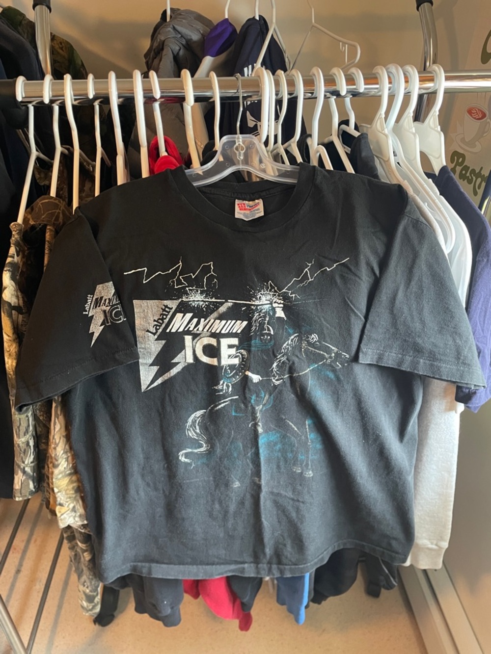 1994 labatt maximum ice vintage promo T shirt